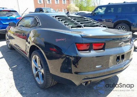 2013 Chevrolet Camaro 2Lt из США, поврежденный, VIN 2G1FC1E37D9104659